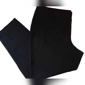 INC Black Pull On Dress Pants Size 22W